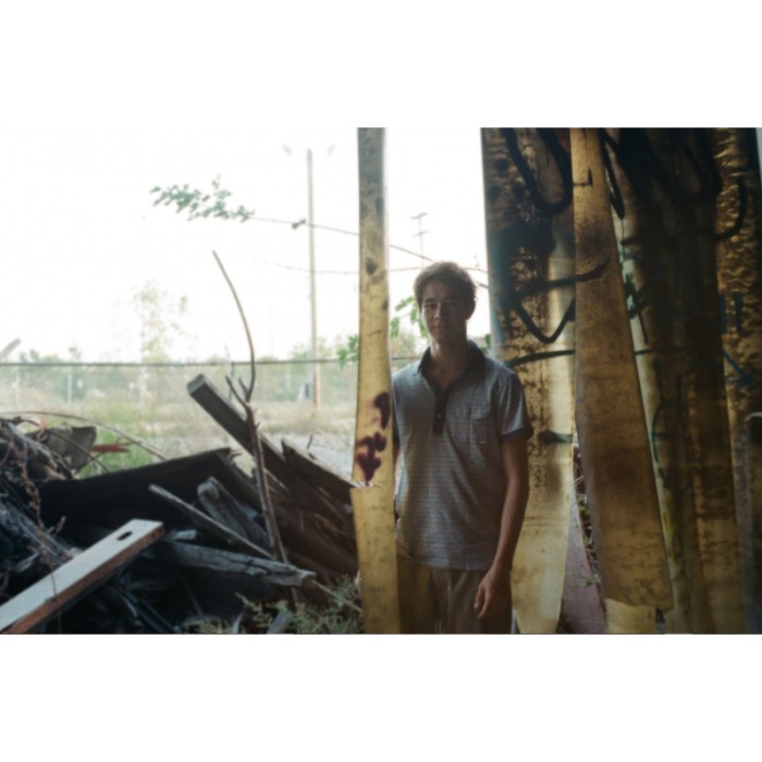 abandoned urbex young man portrait