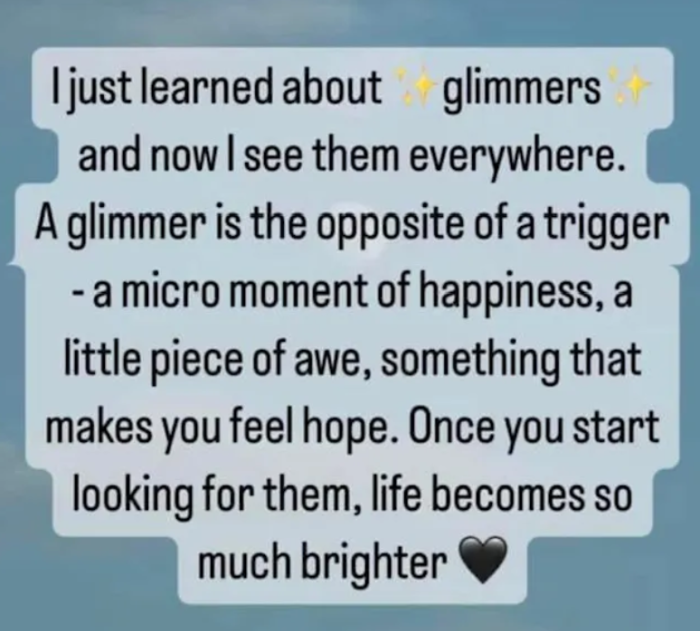 what are glimmers opposite of triggers